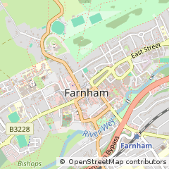 Map of Surrey