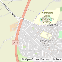 Map of Stockton on Tees