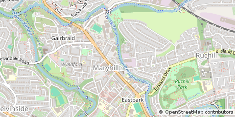 Map of Glasgow
