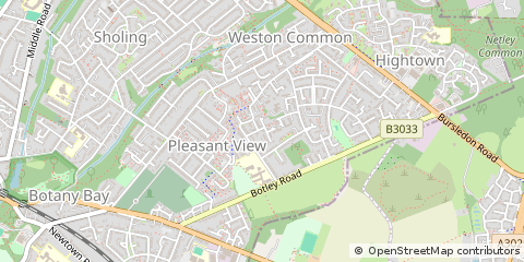 Map of Southampton