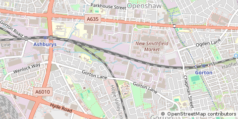 Map of Manchester