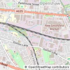 Map of Manchester