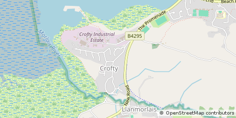 Map of Swansea