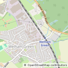 Map of Hatfield