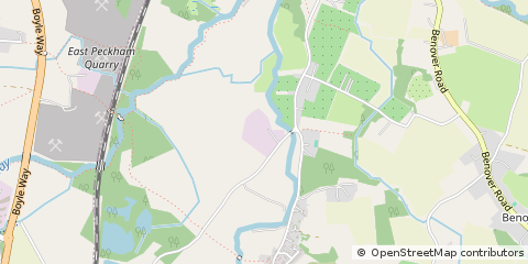 Map of Maidstone, Kent