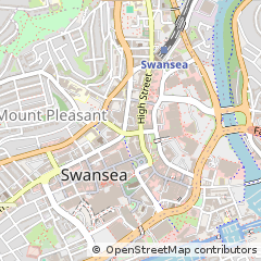 Map of Swansea