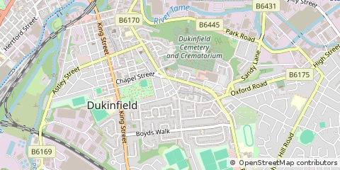 Map of Dukinfield