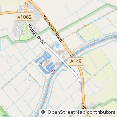 Map of Great Yarmouth, Norfolk