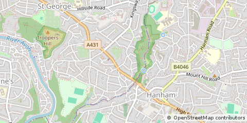 Map of Bristol