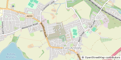 Map of Wakefield