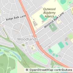 Map of Doncaster, South Yorkshire
