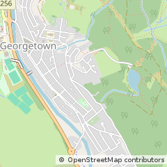 Map of Tredegar
