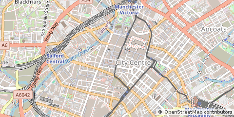 Map of Manchester