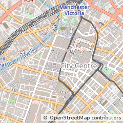 Map of Manchester
