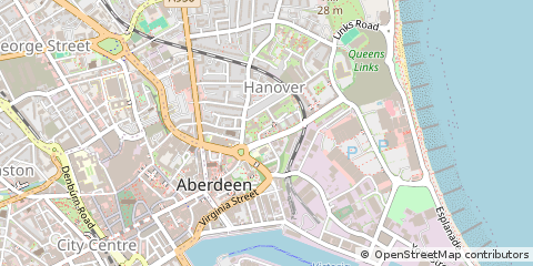 Map of Aberdeen