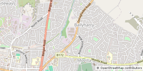 Map of Newtownards