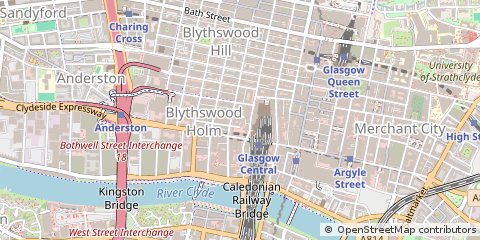 Map of Glasgow