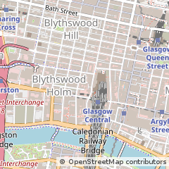 Map of Glasgow