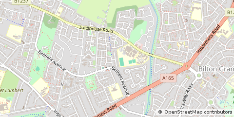 Map of Hull