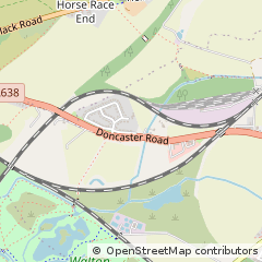 Map of Wakefield, West Yorkshire