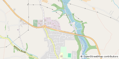 Map of Milford Haven, Pembrokeshire