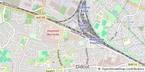 Map of Didcot