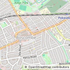 Map of Bournemouth
