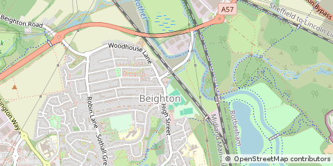 Map of Sheffield