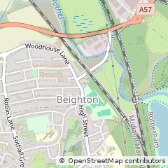 Map of Sheffield