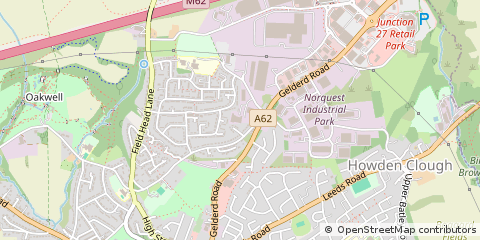 Map of Birstall
