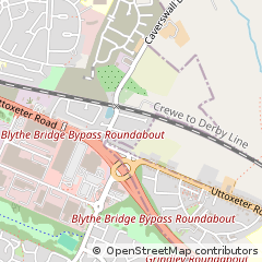 Map of Stoke-on-Trent
