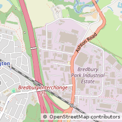 Map of Stockport, Greater Manchester