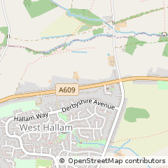 Map of Ilkeston, Derbyshire