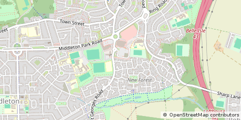 Map of Leeds