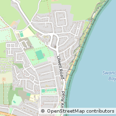 Map of Swanage, Dorset