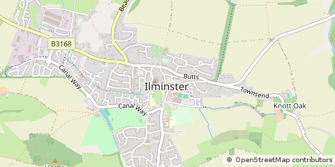 Map of Somerset