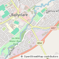 Map of Ballyclare