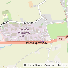 Map of Ivybridge, Devon