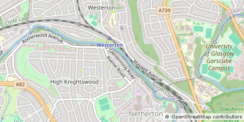 Map of Glasgow