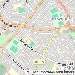 Map of Newcastle Upon Tyne