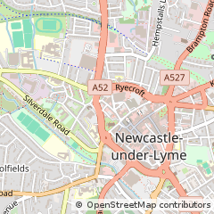 Map of Newcastle-Under-Lyme