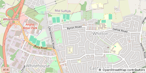 Map of Ipswich