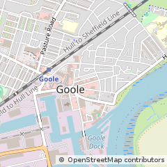 Map of Goole, East Yorkshire