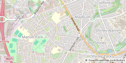 Map of Southampton