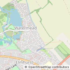 Map of Aylesbury, Buckinghamshire