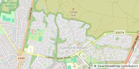 Map of Poole
