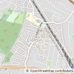 Map of Orpington, Kent