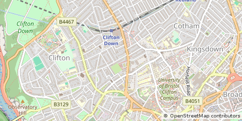 Map of Bristol