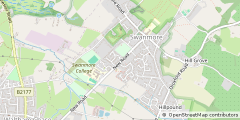 Map of Southampton, Hampshire