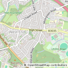 Map of Southampton